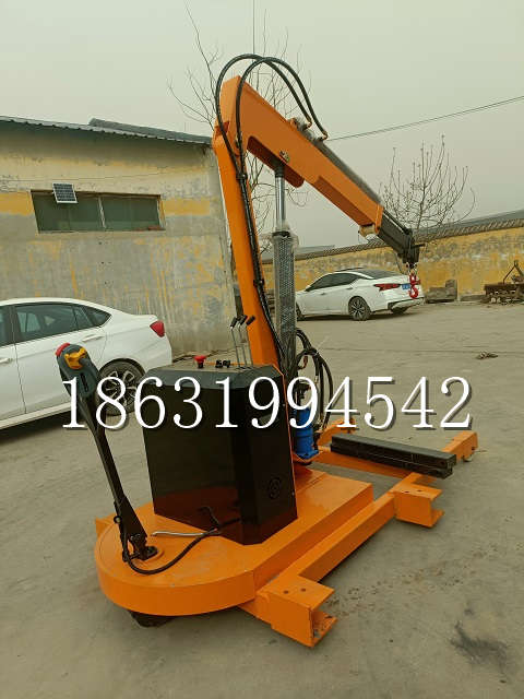 清苑区自卸车厢随车吊 自制轮式四不像起重机 四驱平板吊 5吨 贵盛